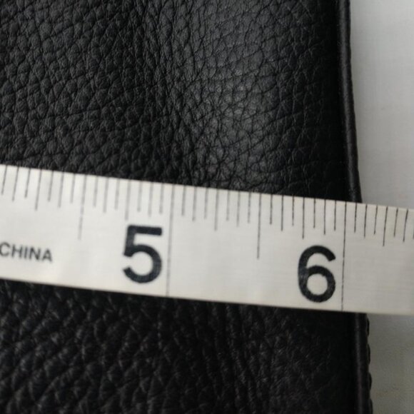 Fossil Leather Purse, Handbag, Black, Brown, Satchel, Shoulder Strap - Picture 2 of 11